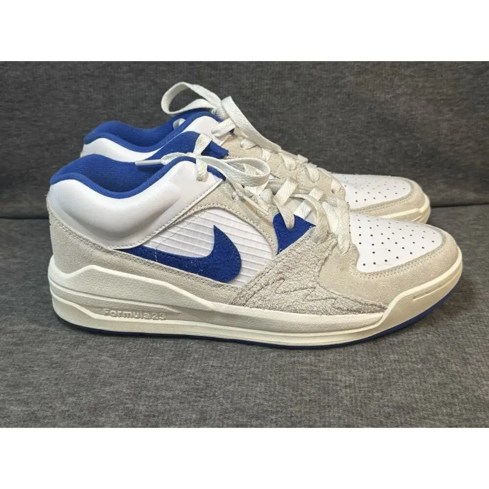 Jordan Stadium 90 'White Game Royal' Grey DX4397-104 Retro Air - Men's Size 8.5 - Picture 5 of 10